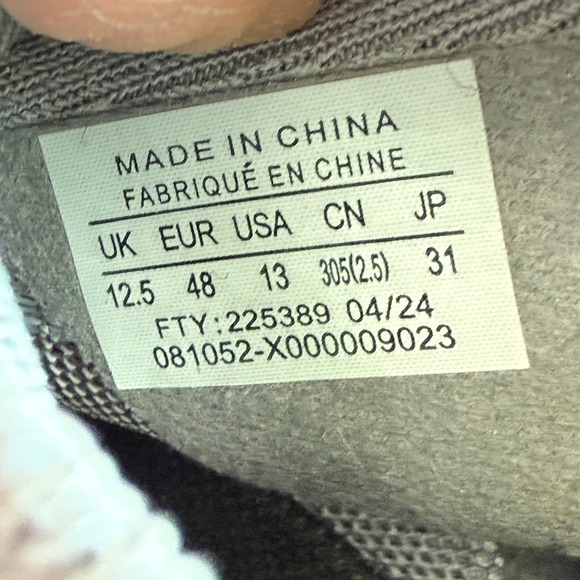 Arcteryx Sylan Mens Mountain Running Shoe Smoke Shark Grey 13 X000009023 2024 - Picture 14 of 16